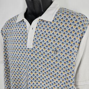 Penguin Munsingwear Polo Shirt Mens Size XL White Casual Golf Travel